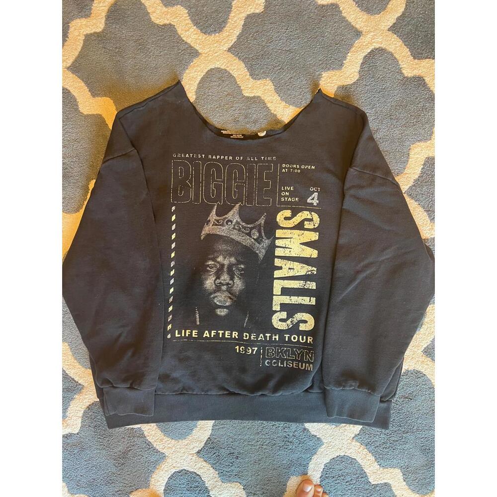 Biggie Smalls Life After Death Tour Sweatshirt - Men's Small